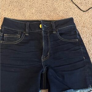 American Eagle Outfitters Dark Blue Jean Shorts